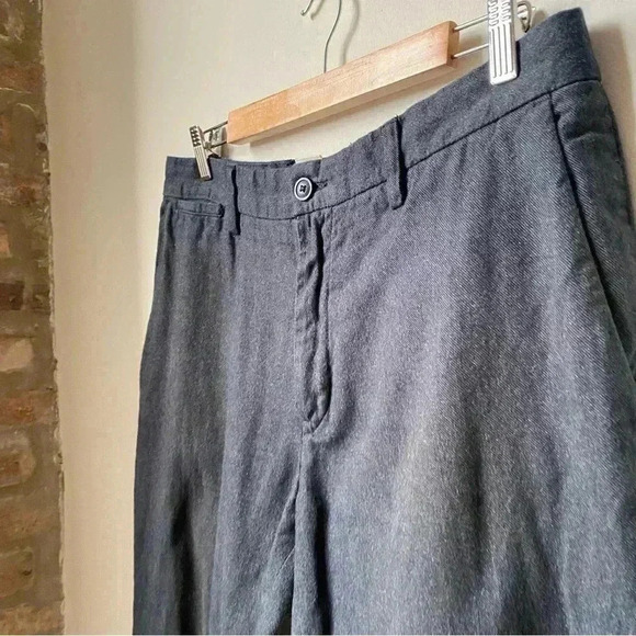 H&M Men’s 100% Cotton Dark Grey Trouser Pants - Excellent Condition - Picture 6 of 10